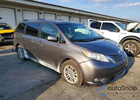 2016 Toyota Sienna Xle from USA, damaged, VIN 5TDYK3DC2GS711158